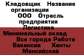 Кладовщик › Название организации ­ O’stin, ООО › Отрасль предприятия ­ Логистика › Минимальный оклад ­ 17 200 - Все города Работа » Вакансии   . Ханты-Мансийский,Нефтеюганск г.